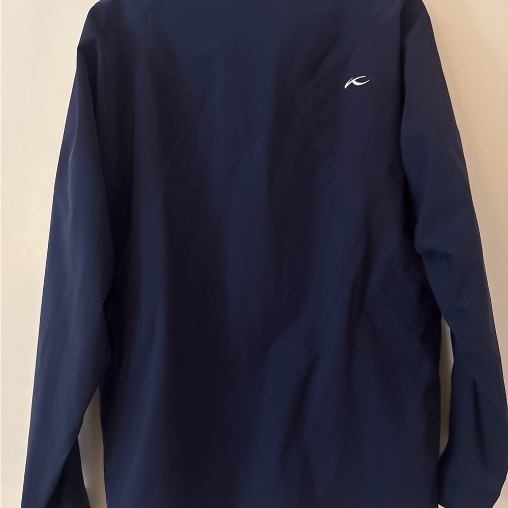 Kjus windbreaker jacket light sportswear size 50 Medium Navy Blue - Picture 4 of 10